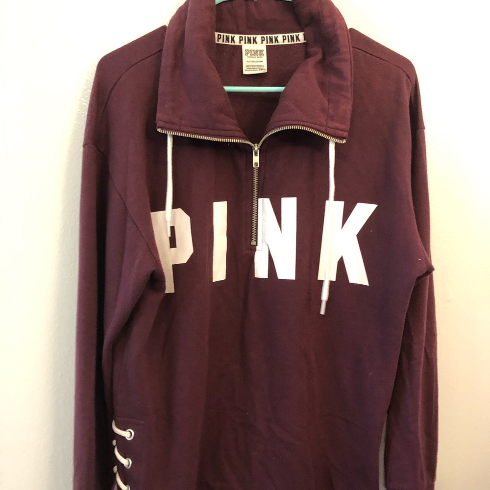 vs pink hoodies